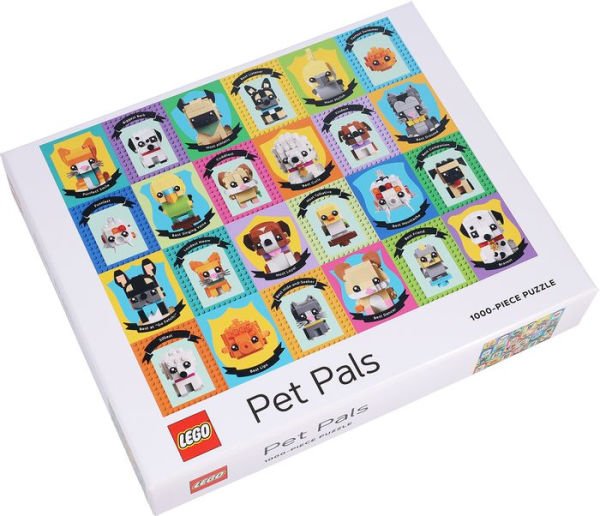 LEGO Pet Pals 1000 Piece Jigsaw Puzzle – Cute BrickHeadz Pets! - Lego - Jigsaw Puzzles - The Puzzle Center -