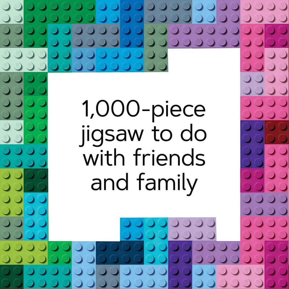 Lego Rainbow Bricks Puzzle - Lego - Jigsaw Puzzles - The Puzzle Center -