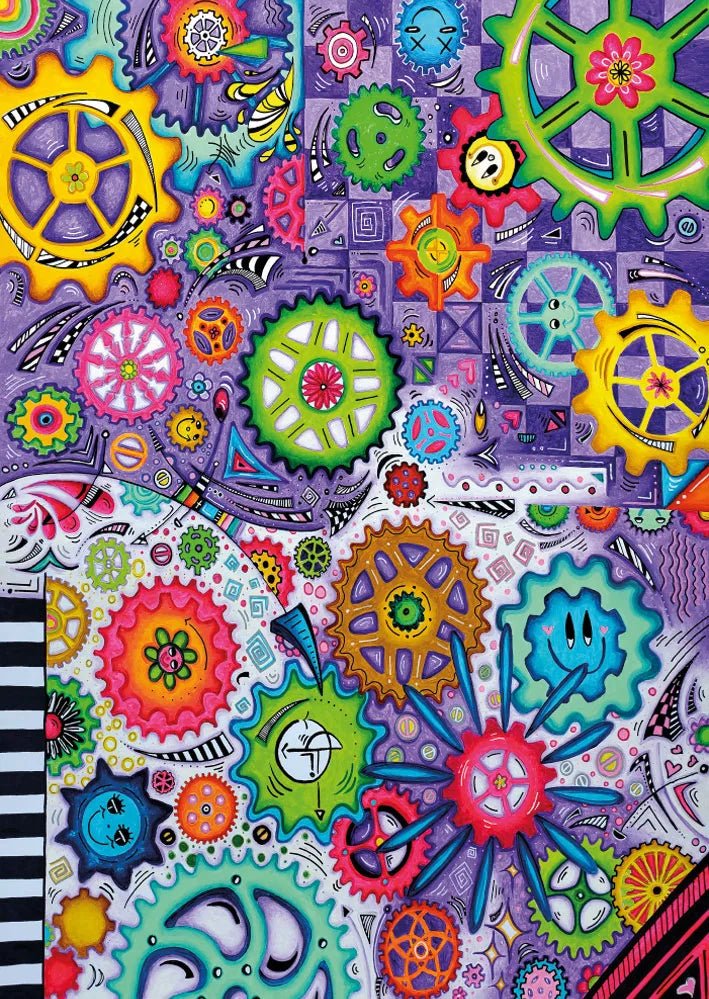 Life Goes Round 1000 Piece Jigsaw Puzzle | Magnolia - Jigsaw Puzzles - The Puzzle Center