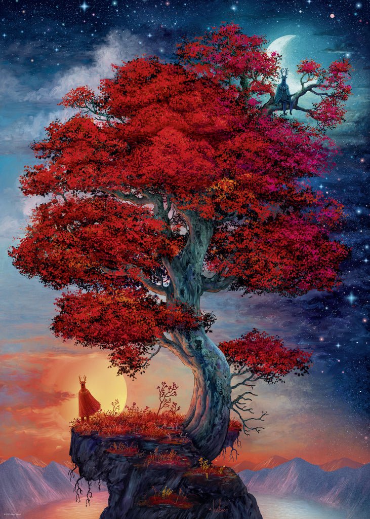 Light & Dark Inner Mystic 1000 Piece Jigsaw Puzzle | Heye - Jigsaw Puzzles - The Puzzle Center