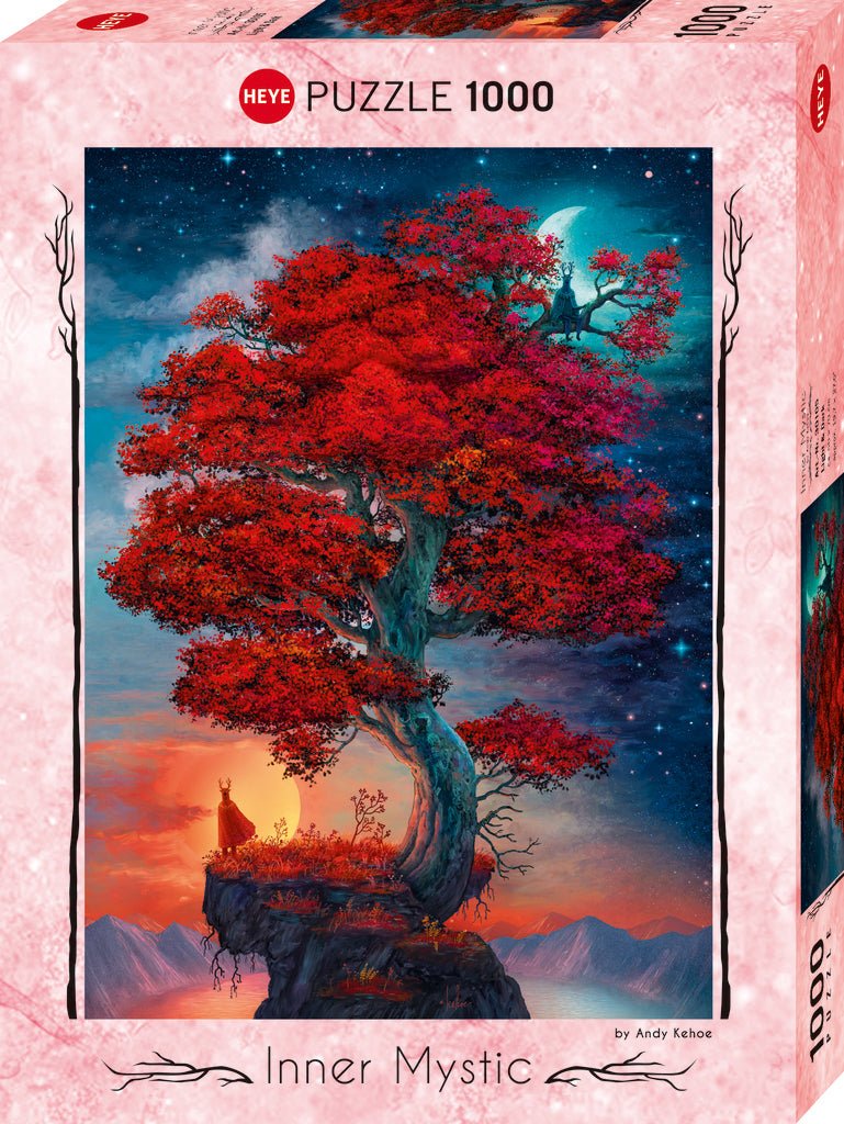 Light & Dark Inner Mystic 1000 Piece Jigsaw Puzzle | Heye - Jigsaw Puzzles - The Puzzle Center