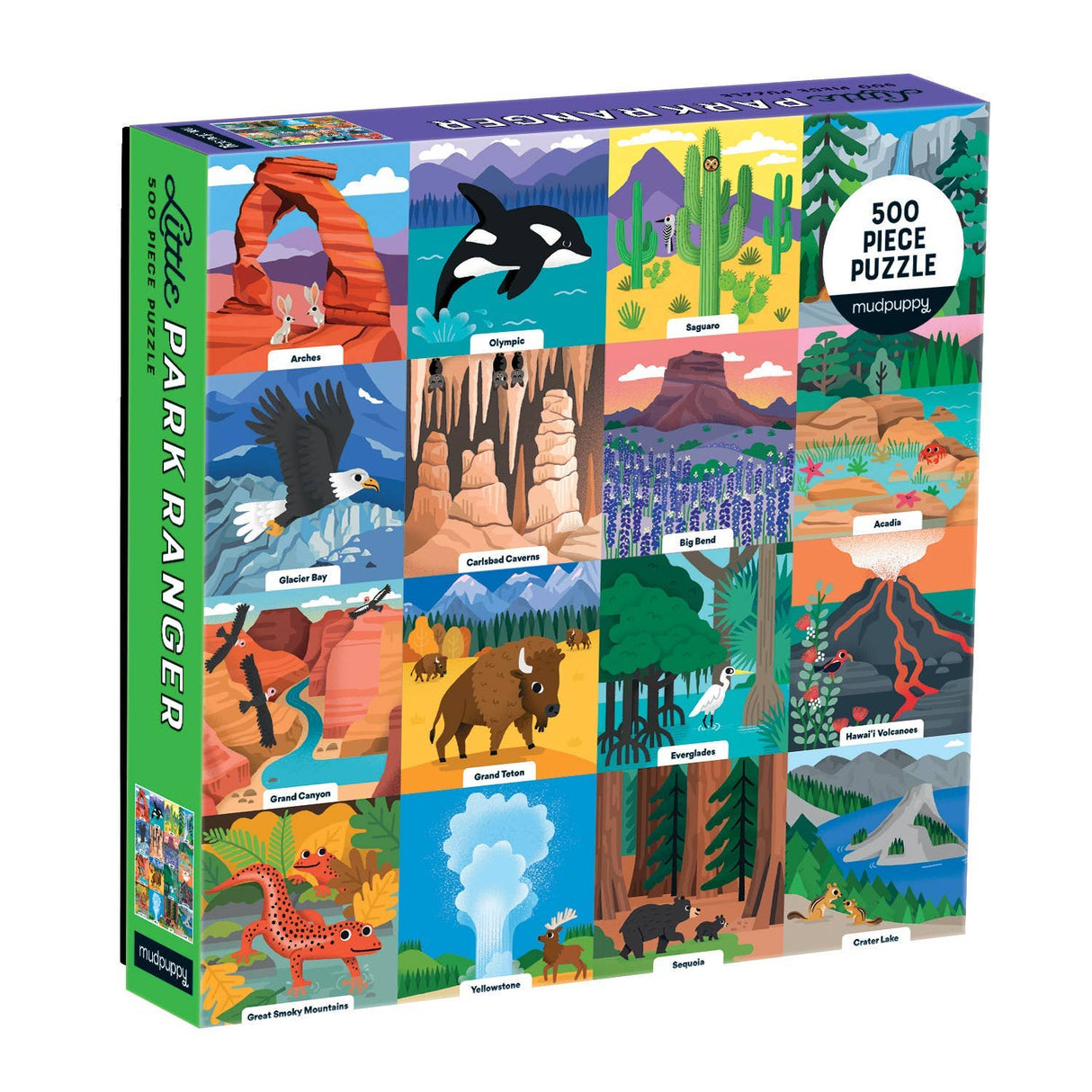 Little Park Ranger 500 - Piece Family Puzzle by Mudpuppy Puzzles - Mudpuppy - Jigsaw Puzzles - The Puzzle Center -
