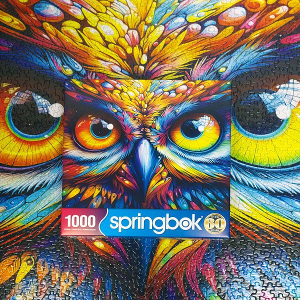 Look of the Wild 1000 Piece Jigsaw Puzzle by Springbok Puzzles - Springbok Puzzles - Jigsaw Puzzles - The Puzzle Center