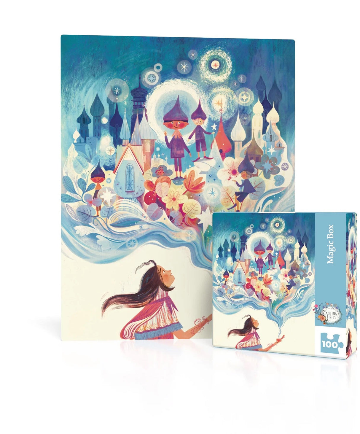 Magic Box 100 Piece Mini Jigsaw Puzzle | New York Puzzle Company - Mini Jigsaw Puzzles - The Puzzle Center