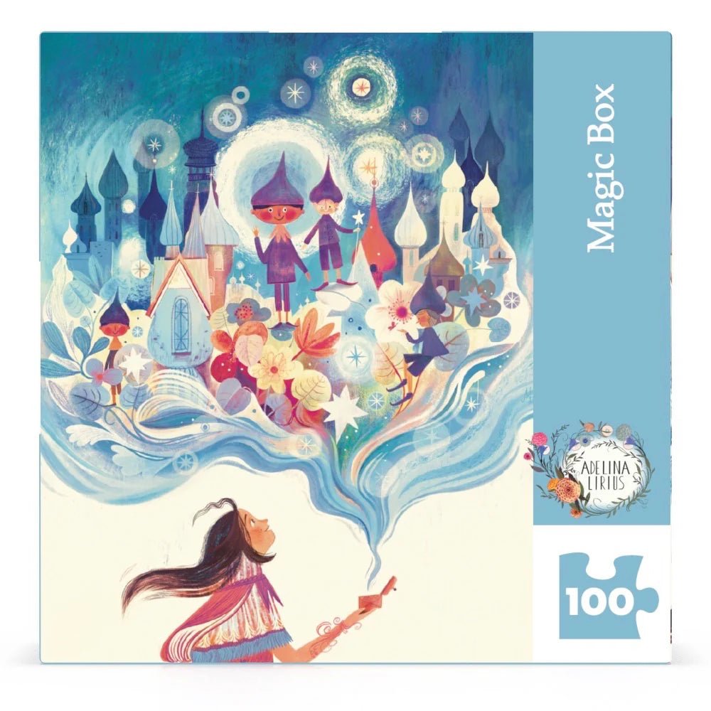 Magic Box 100 Piece Mini Jigsaw Puzzle | New York Puzzle Company - Mini Jigsaw Puzzles - The Puzzle Center