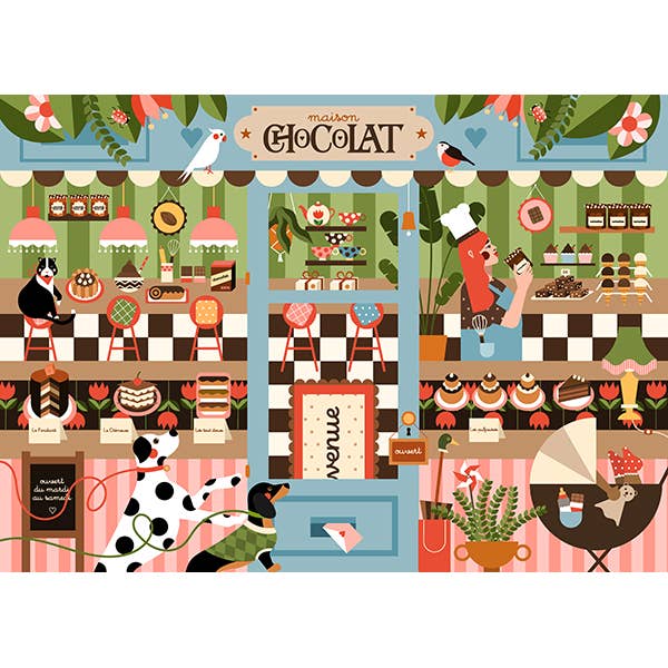 Maison Chocolat 1000 Piece Jigsaw Puzzle | Holiyay - Jigsaw Puzzles - The Puzzle Center