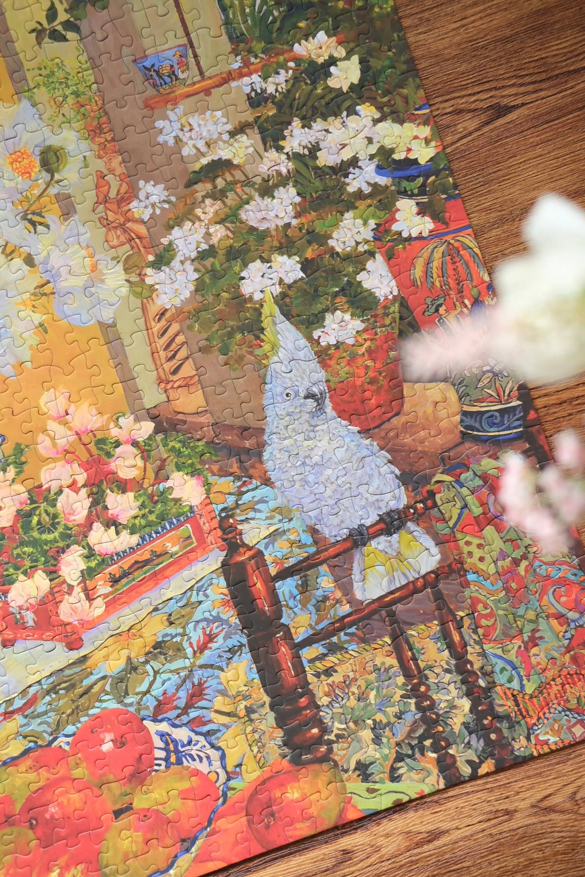 Mangos and Matilijas 500 Piece Jigsaw Puzzle | The Puzzle Theory - Jigsaw Puzzles - The Puzzle Center