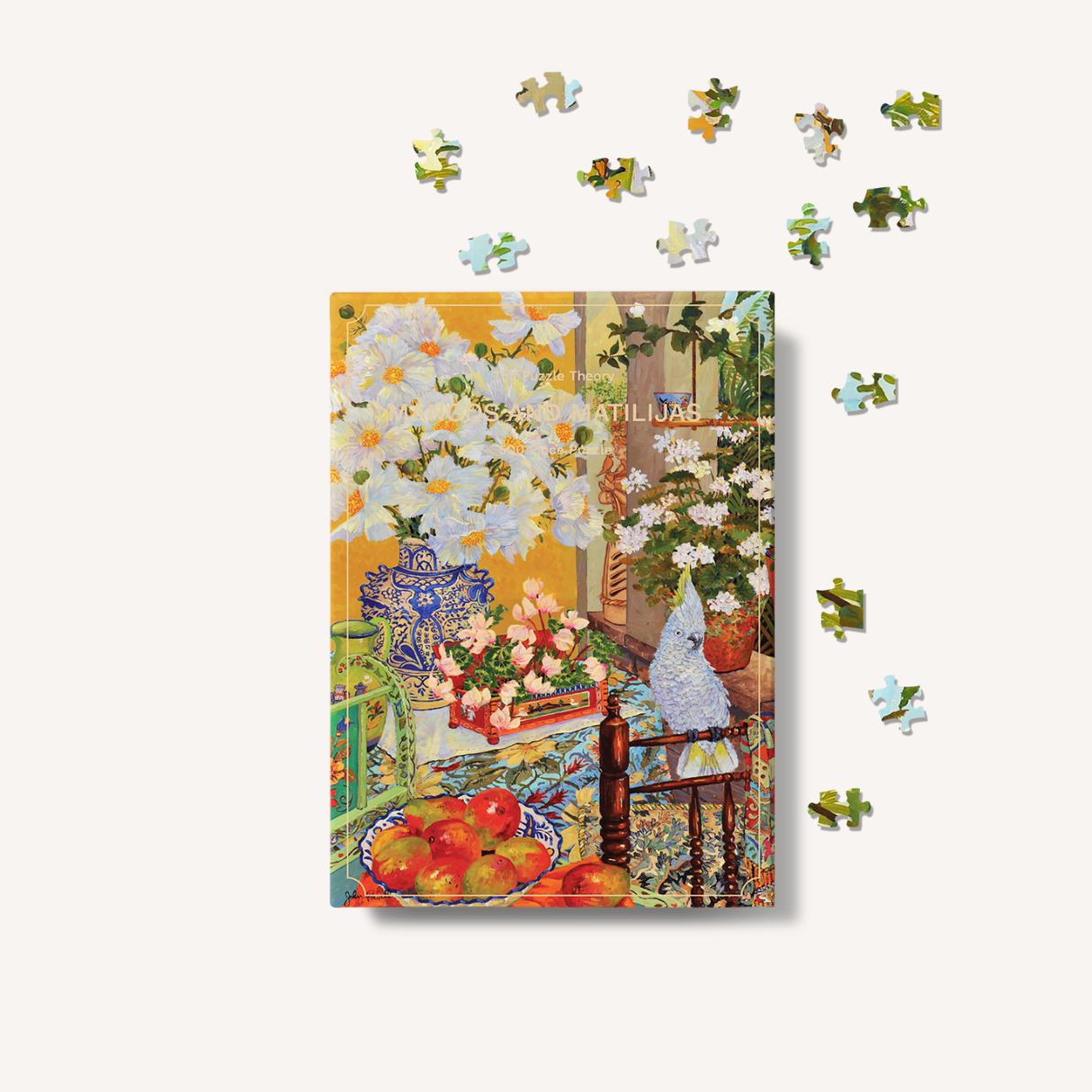 Mangos and Matilijas 500 Piece Jigsaw Puzzle | The Puzzle Theory - Jigsaw Puzzles - The Puzzle Center