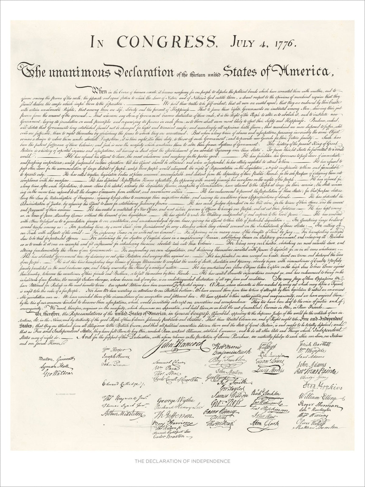 Map of DC and The Declaration of Independence 1000 Piece Jigsaw Puzzle | Pomegranate - Jigsaw Puzzles - The Puzzle Center