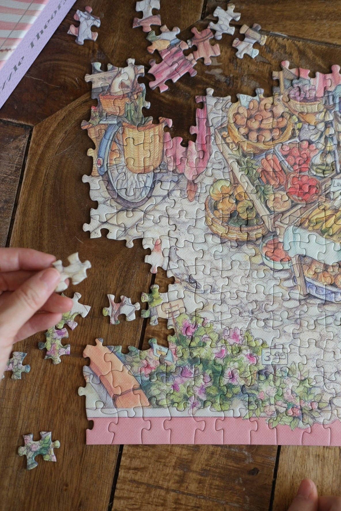 Market Day 896 Piece Jigsaw Puzzle | The Puzzle Theory - Jigsaw Puzzles - The Puzzle Center