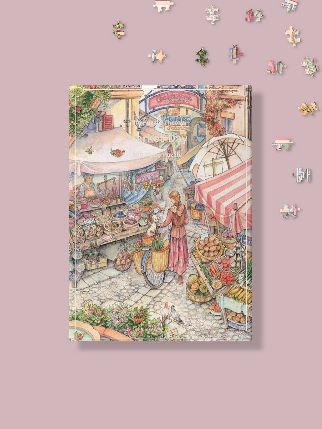 Market Day 896 Piece Jigsaw Puzzle | The Puzzle Theory - Jigsaw Puzzles - The Puzzle Center