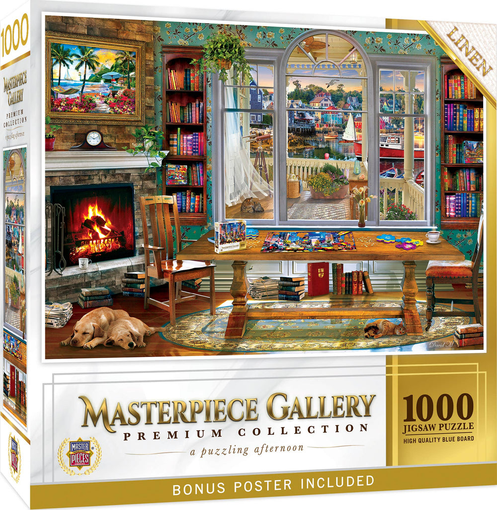 Masterpiece Gallery - A Puzzling Afternoon 1000 Piece Puzzle | Masterpieces - Masterpieces Puzzles - Jigsaw Puzzles - The Puzzle Center