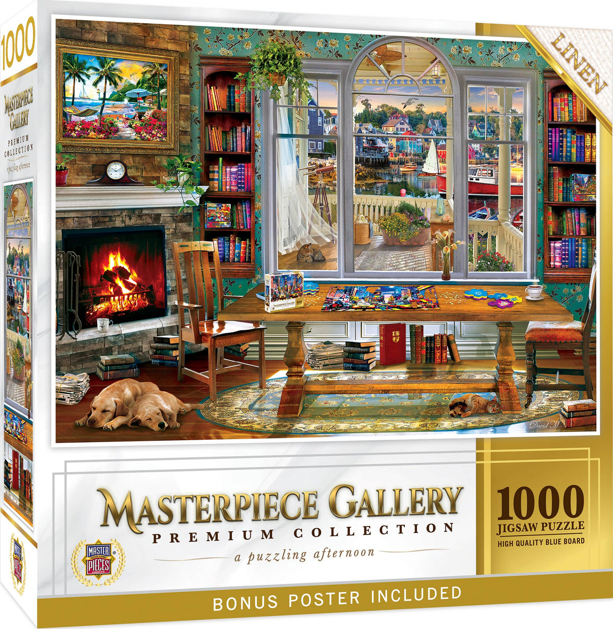 Masterpiece Gallery - A Puzzling Afternoon 1000 Piece Puzzle | Masterpieces - Masterpieces Puzzles - Jigsaw Puzzles - The Puzzle Center