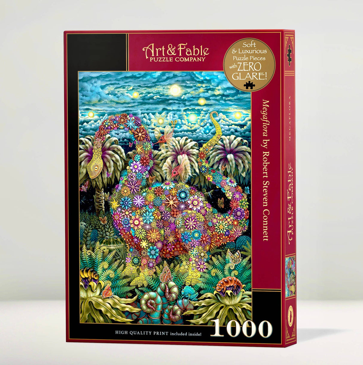 MegaFlora 1000 Piece Jigsaw Puzzle | Art & Fable - Jigsaw Puzzles - The Puzzle Center