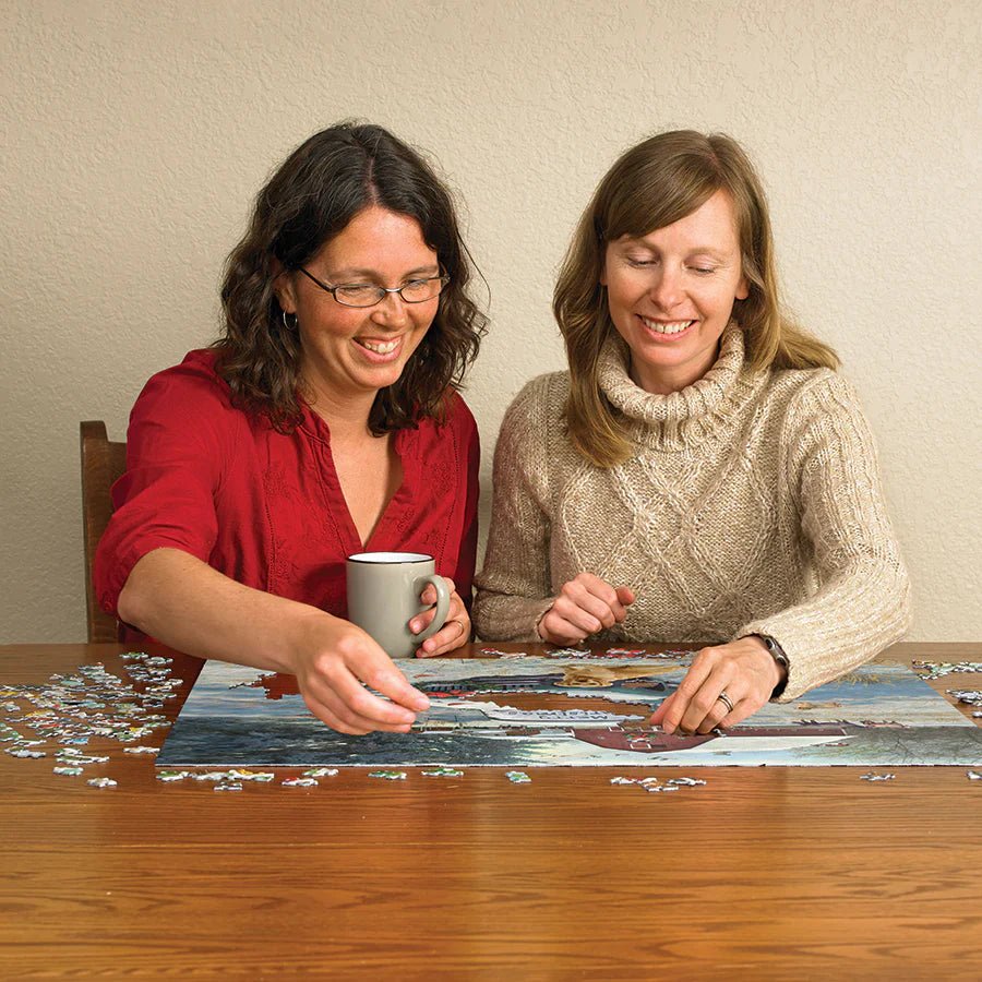 Merry Christmas 1000 Piece Jigsaw Puzzle | Cobble Hill - Jigsaw Puzzles - The Puzzle Center