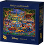 Mickey & Friends Painting in Paris 500 Piece Jigsaw Puzzle by Dowdle and Disney - Dowdle - Jigsaw Puzzles - The Puzzle Center -