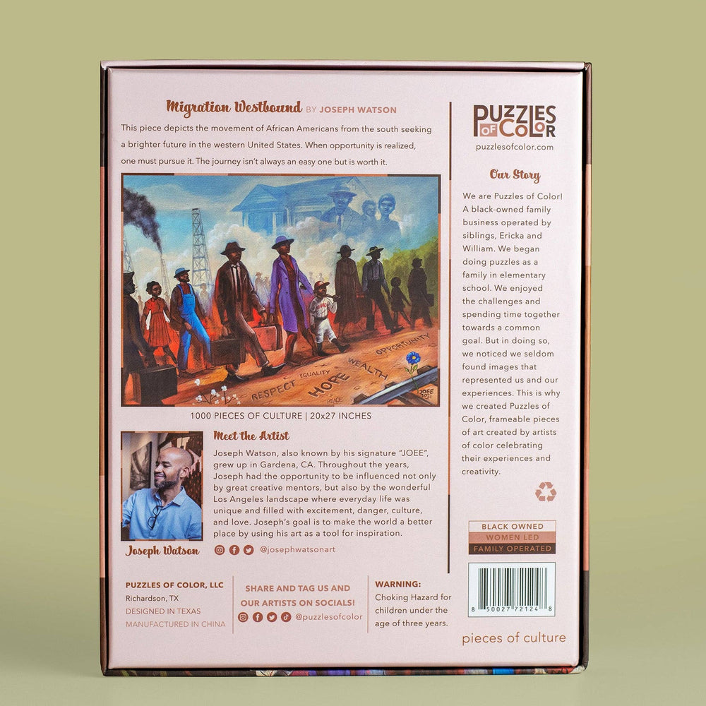 Migration Westbound 1000 Piece Jigsaw Puzzle by Puzzles of Color | Joseph Watson - Puzzles of Color - Jigsaw Puzzles - The Puzzle Center