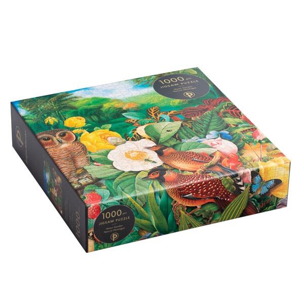 Moon Garden (Nature Montages) 1000 Piece Jigsaw Puzzle | Paperblanks - Jigsaw Puzzles - The Puzzle Center