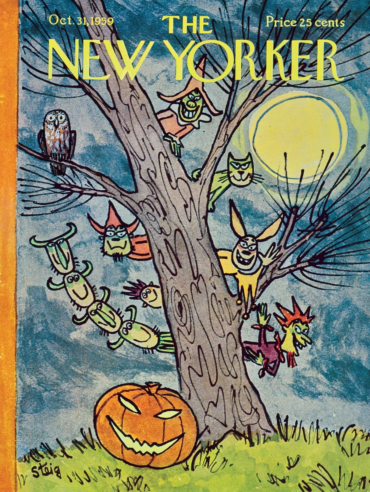 Moonlit Mischief 500 Piece Jigsaw Puzzle | New York Puzzle Company - Jigsaw Puzzles - The Puzzle Center