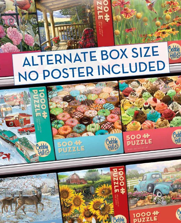 More Ice Cream Please 500 Piece Jigsaw Puzzle | Cobble Hill - Jigsaw Puzzles - The Puzzle Center