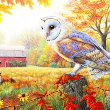 Morning At the Old Farm 300 - Piece Jigsaw Puzzle by SunsOut Puzzles - SunsOut - Jigsaw Puzzles - The Puzzle Center -