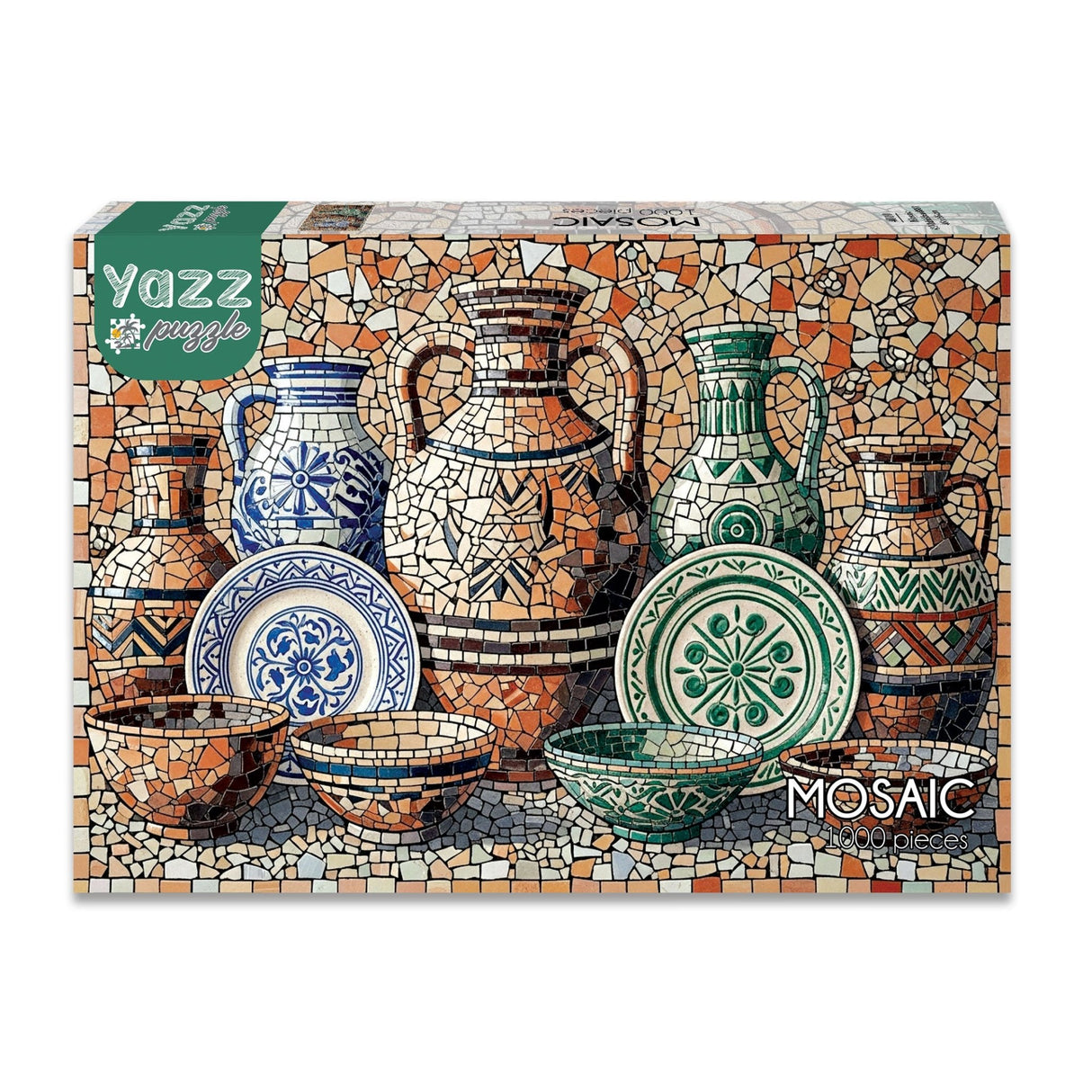 Mosaic 1000 Piece Jigsaw Puzzle | Yazz - Jigsaw Puzzles - The Puzzle Center