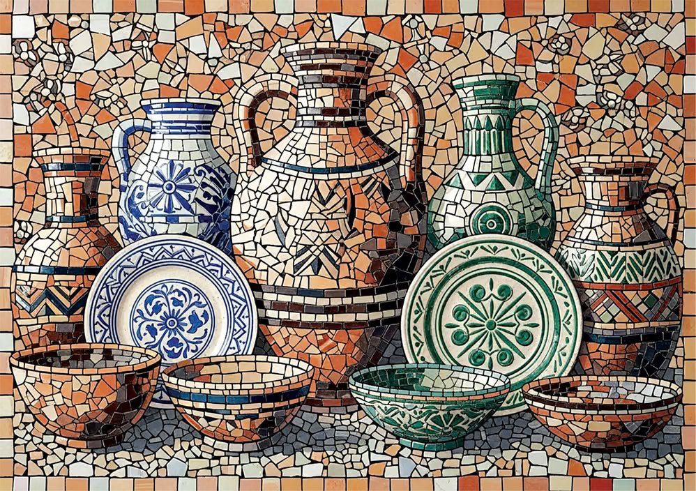 Mosaic 1000 Piece Jigsaw Puzzle | Yazz - Jigsaw Puzzles - The Puzzle Center