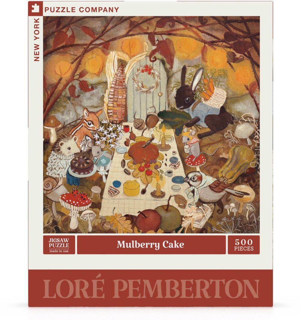 Mulberry Cake 500 Piece Jigsaw Puzzle | New York Puzzle Company - Jigsaw Puzzles - The Puzzle Center