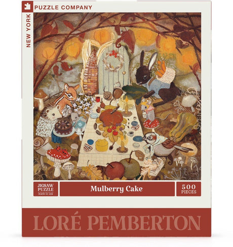 Mulberry Cake 500 Piece Jigsaw Puzzle | New York Puzzle Company - Jigsaw Puzzles - The Puzzle Center