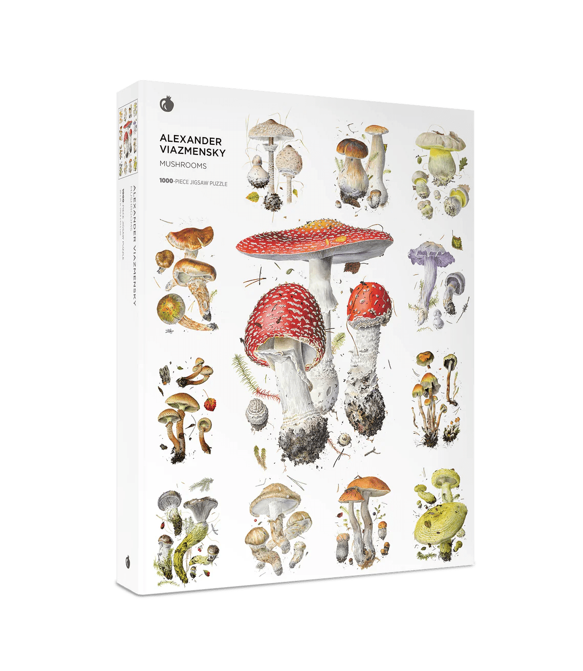 Mushrooms: Alexander Viazmensky 1000 - Piece Jigsaw Puzzle by Pomegranate - Pomegranate - Jigsaw Puzzles - The Puzzle Center -