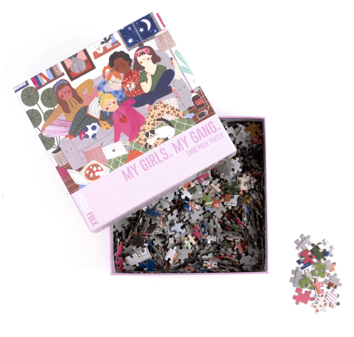My Girls. My Gang. Puzzle by Puzzlefolk | 1,000 Piece Jigsaw Puzzle - Puzzlefolk - Jigsaw Puzzles - The Puzzle Center -