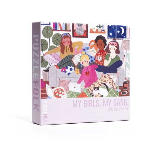 My Girls. My Gang. Puzzle by Puzzlefolk | 1,000 Piece Jigsaw Puzzle - Puzzlefolk - Jigsaw Puzzles - The Puzzle Center -