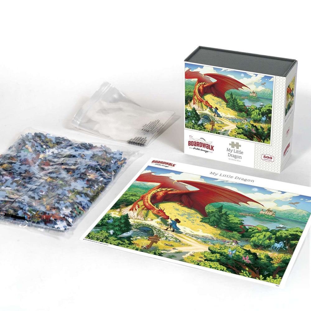 My Little Dragon 500 Piece Jigsaw Puzzle | Boardwalk Puzzles - Boardwalk - Jigsaw Puzzles - The Puzzle Center