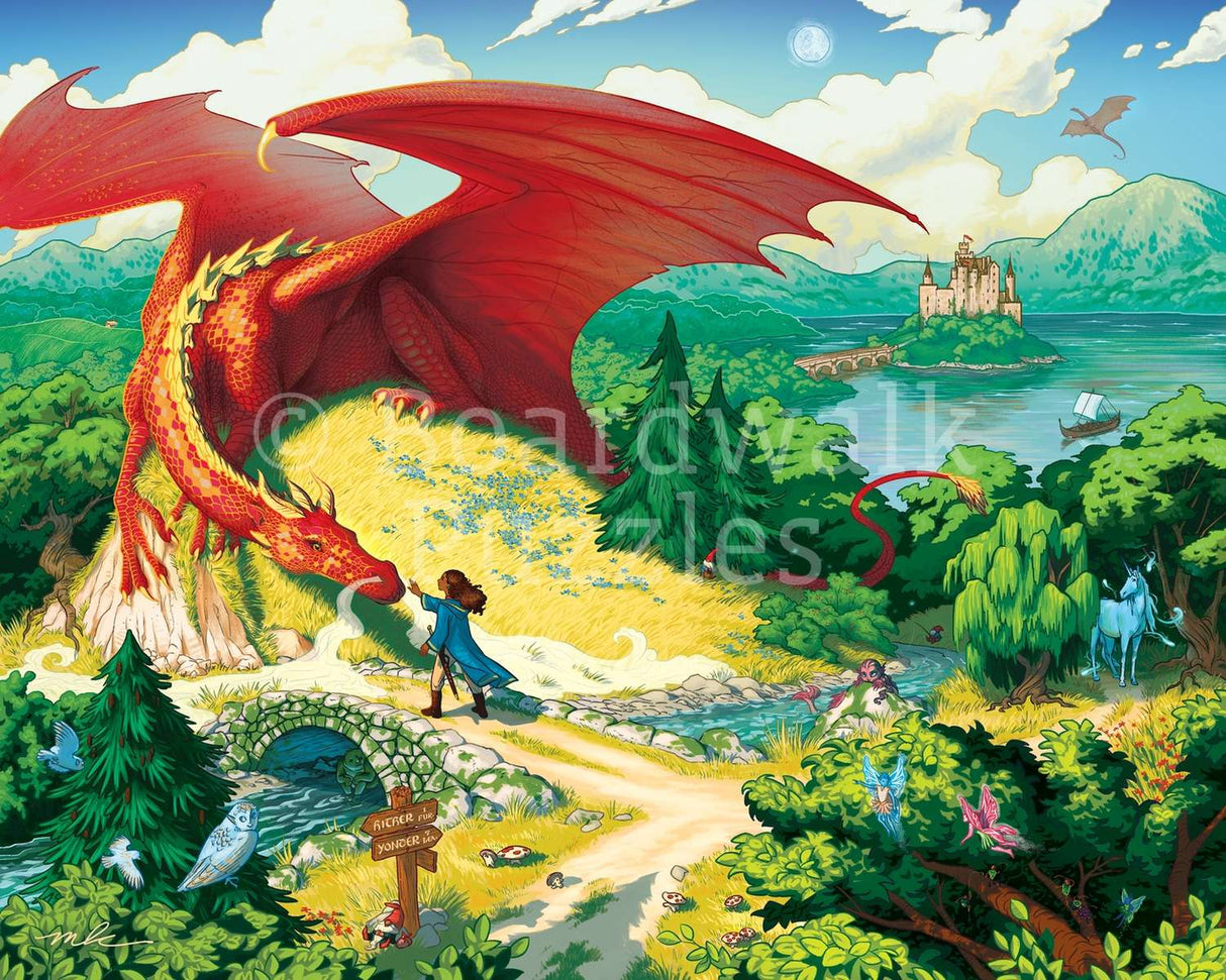 My Little Dragon 500 Piece Jigsaw Puzzle | Boardwalk Puzzles - Boardwalk - Jigsaw Puzzles - The Puzzle Center