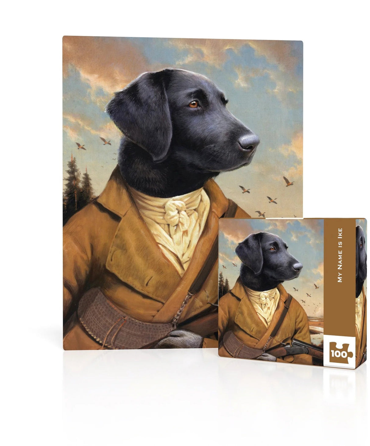 My Name is Ike 100 Piece Mini Jigsaw Puzzle | New York Puzzle Company - Mini Jigsaw Puzzles - The Puzzle Center