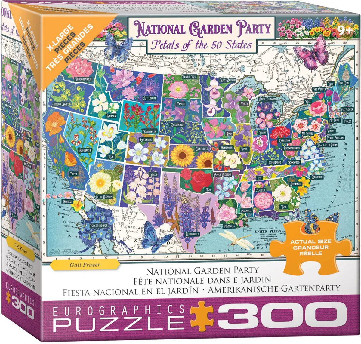 National Garden Party 300 Piece Jigsaw Puzzle | Eurographics - Jigsaw Puzzles - The Puzzle Center