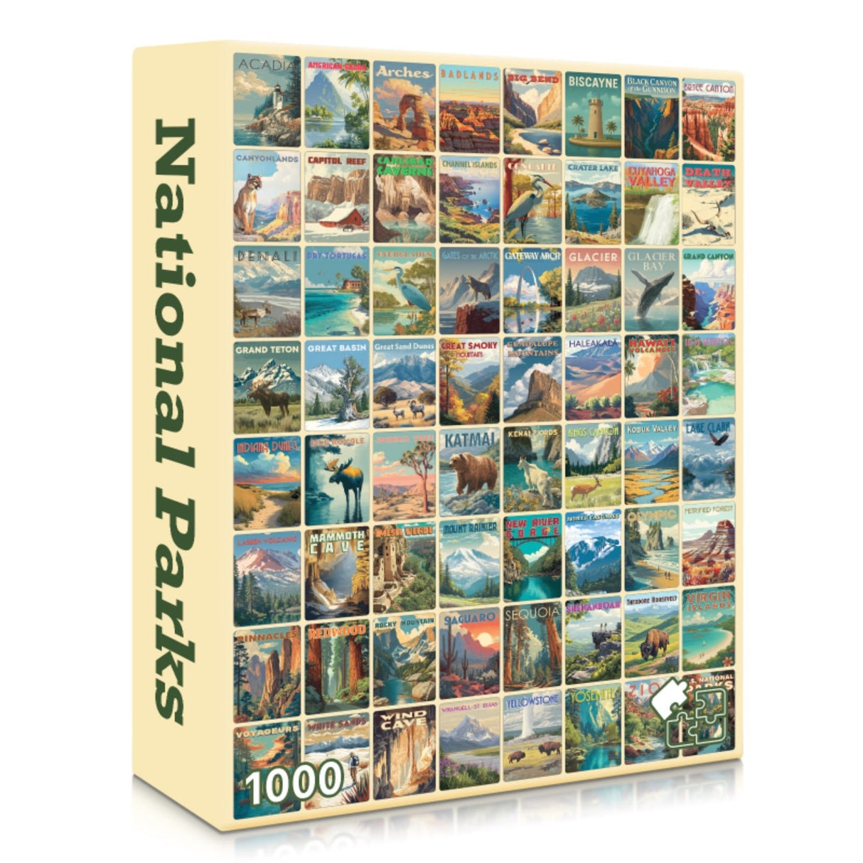 National Parks 1000 Piece Jigsaw Puzzle | Final Piece Puzzles - Jigsaw Puzzles - The Puzzle Center