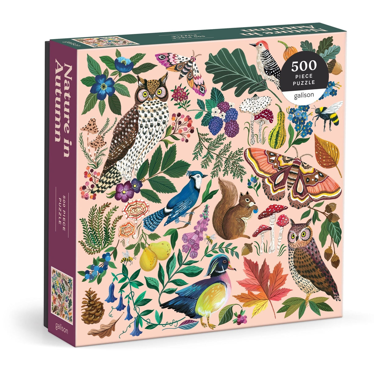 Nature in Autumn 500 Piece Jigsaw Puzzle | Galison