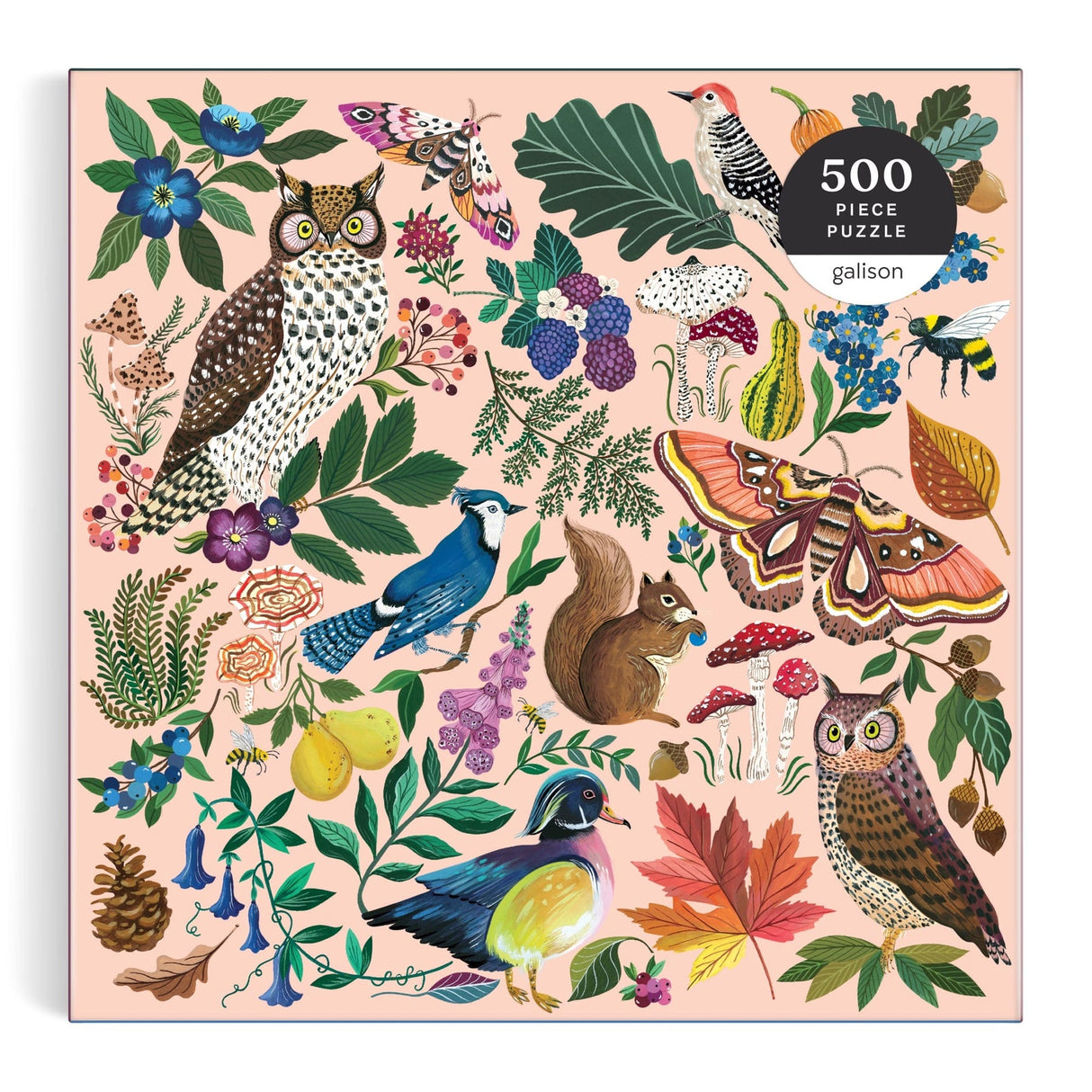 Nature in Autumn 500 Piece Jigsaw Puzzle | Galison