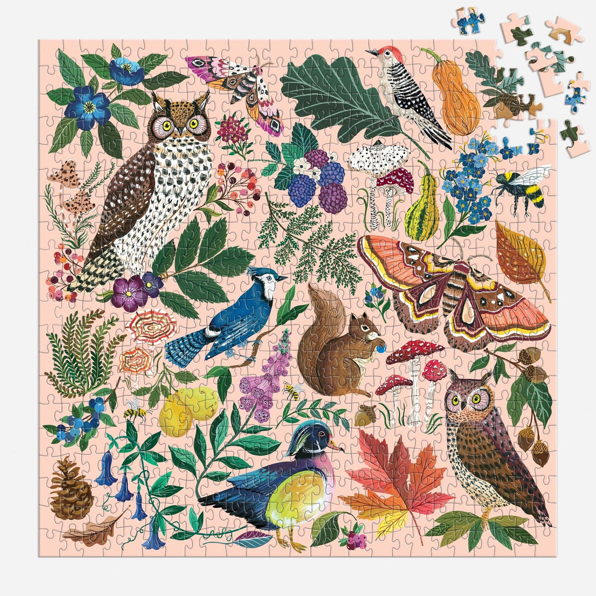 Nature in Autumn 500 Piece Jigsaw Puzzle | Galison