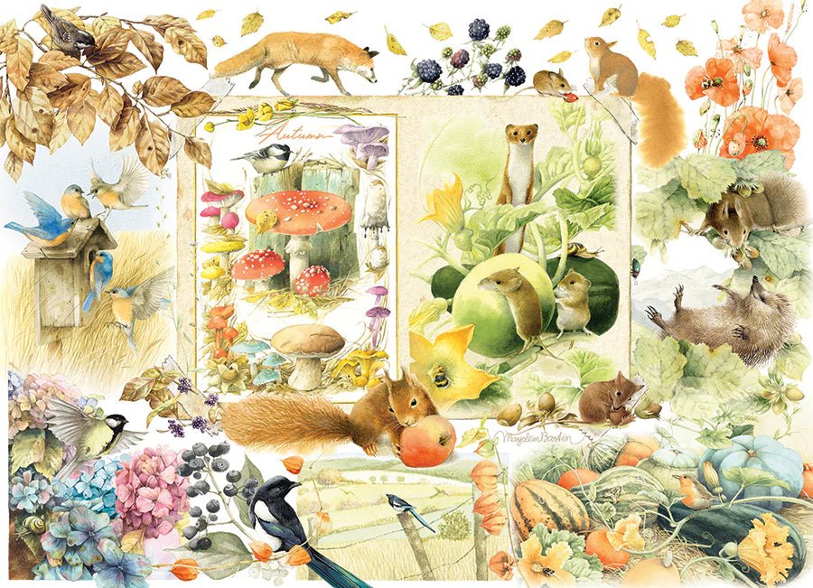 Nature Journal: Autumn 1000 Piece Jigsaw Puzzle | Cobble Hill - Jigsaw Puzzles - The Puzzle Center