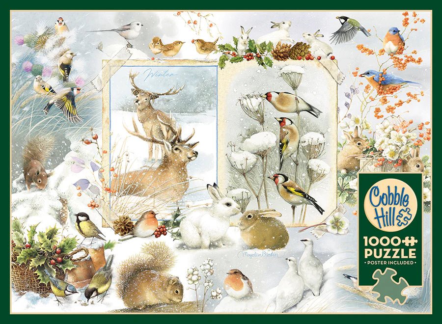 Nature Journal: Winter 1000 Piece Jigsaw Puzzle | Cobble Hill - Jigsaw Puzzles - The Puzzle Center