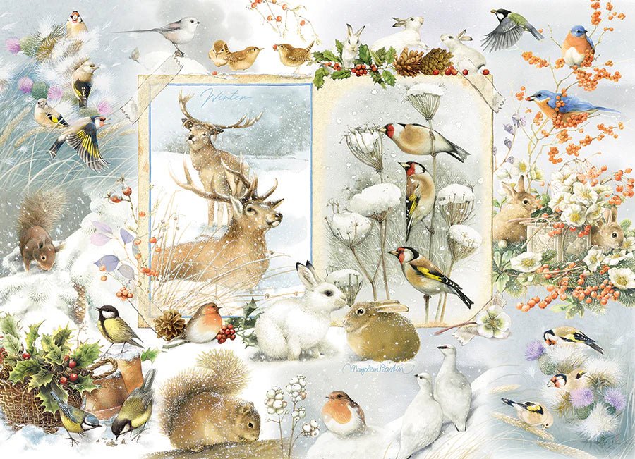 Nature Journal: Winter 1000 Piece Jigsaw Puzzle | Cobble Hill - Jigsaw Puzzles - The Puzzle Center