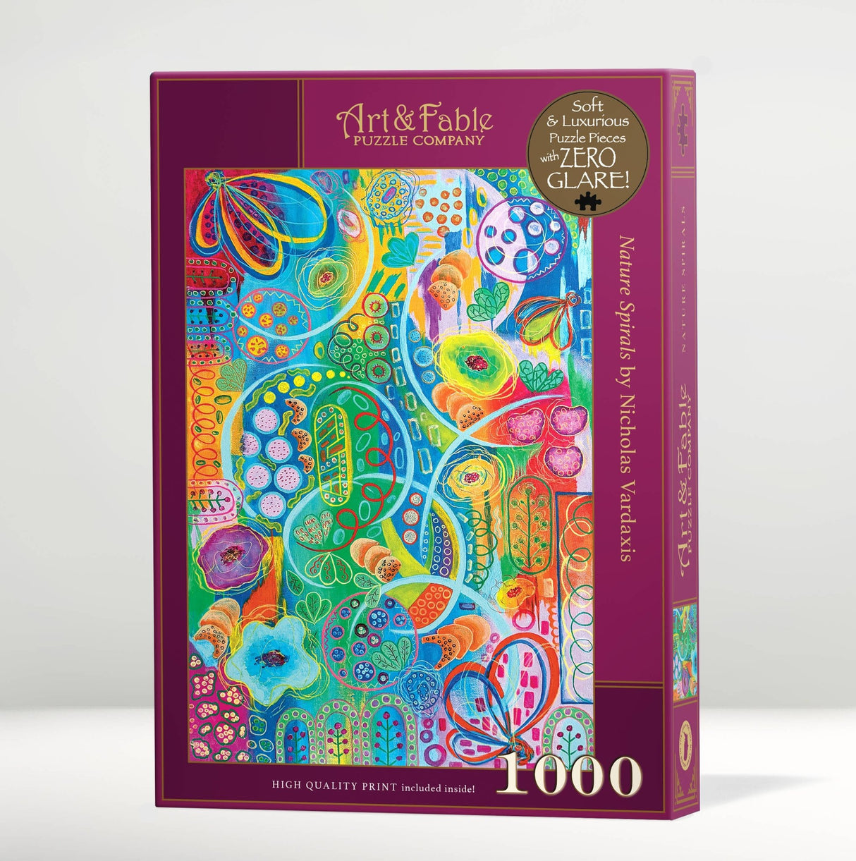 Nature Spirals 1000 Piece Jigsaw Puzzle | Art & Fable - Jigsaw Puzzles - The Puzzle Center