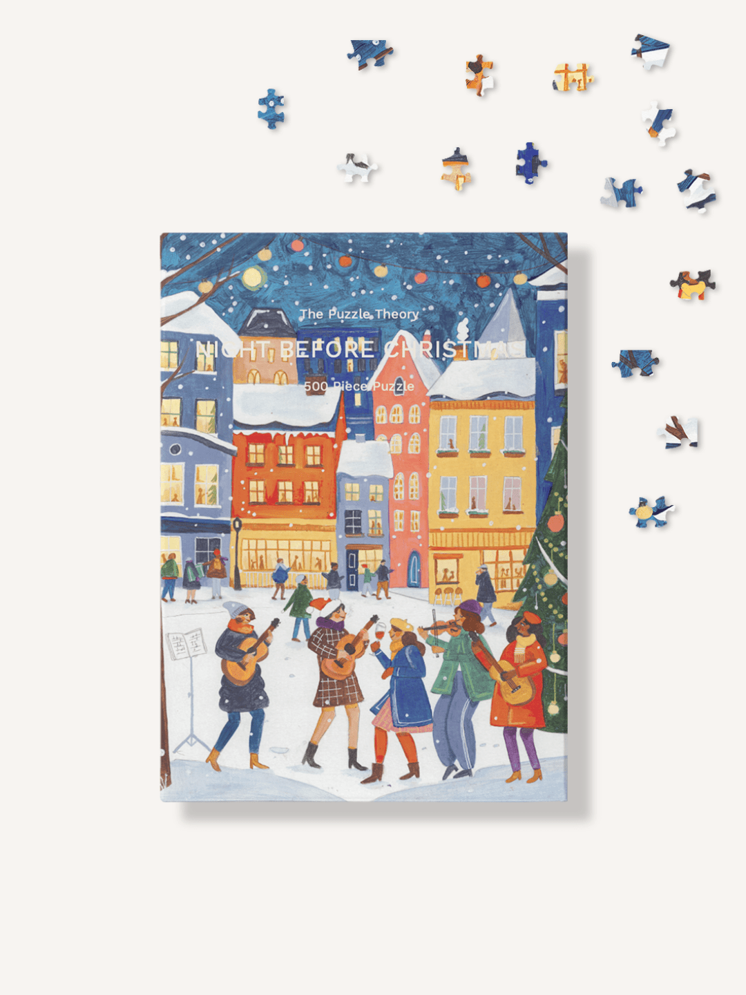 Night Before Christmas 500 Piece Jigsaw Puzzle | The Puzzle Theory - Jigsaw Puzzles - The Puzzle Center