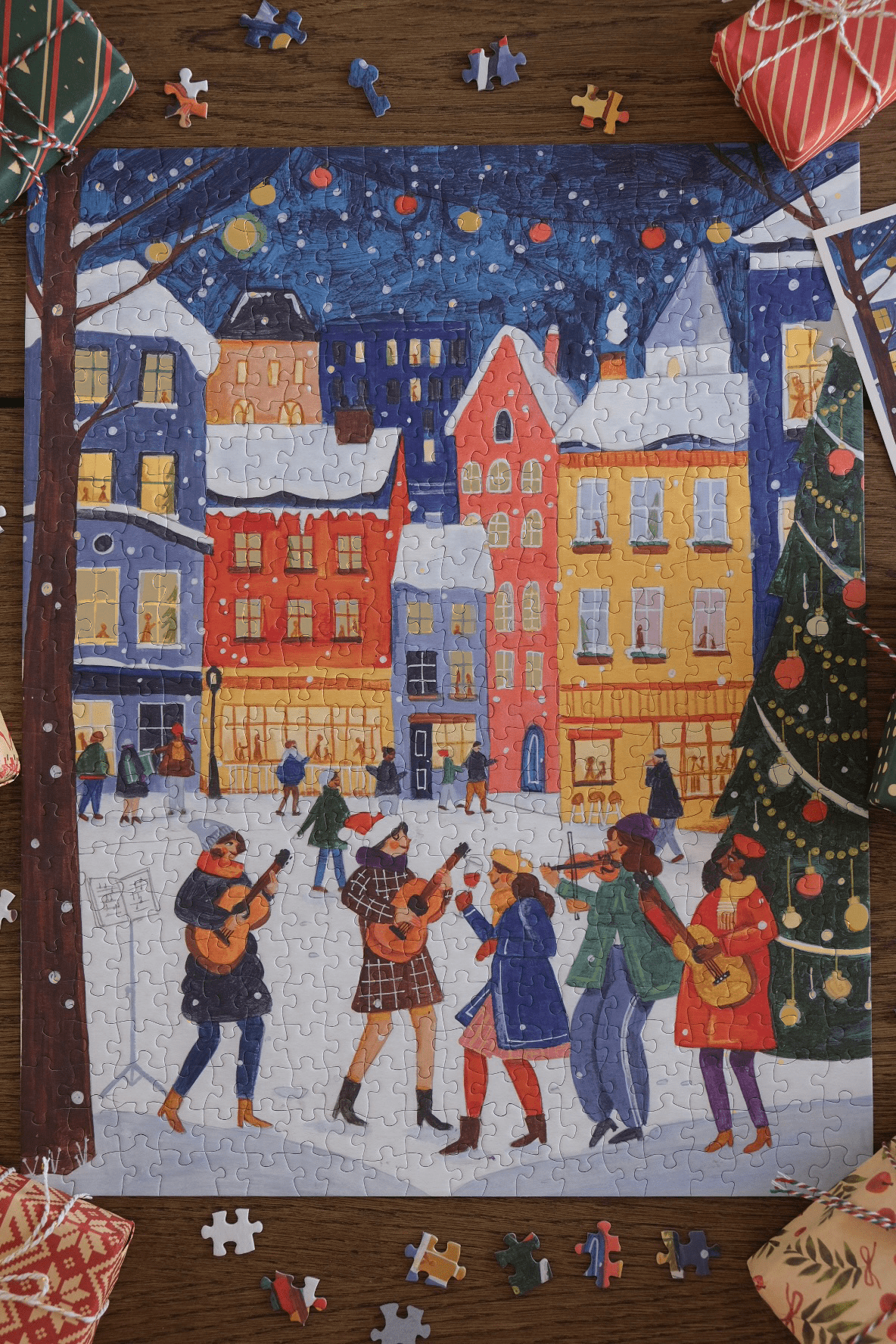 Night Before Christmas 500 Piece Jigsaw Puzzle | The Puzzle Theory - Jigsaw Puzzles - The Puzzle Center