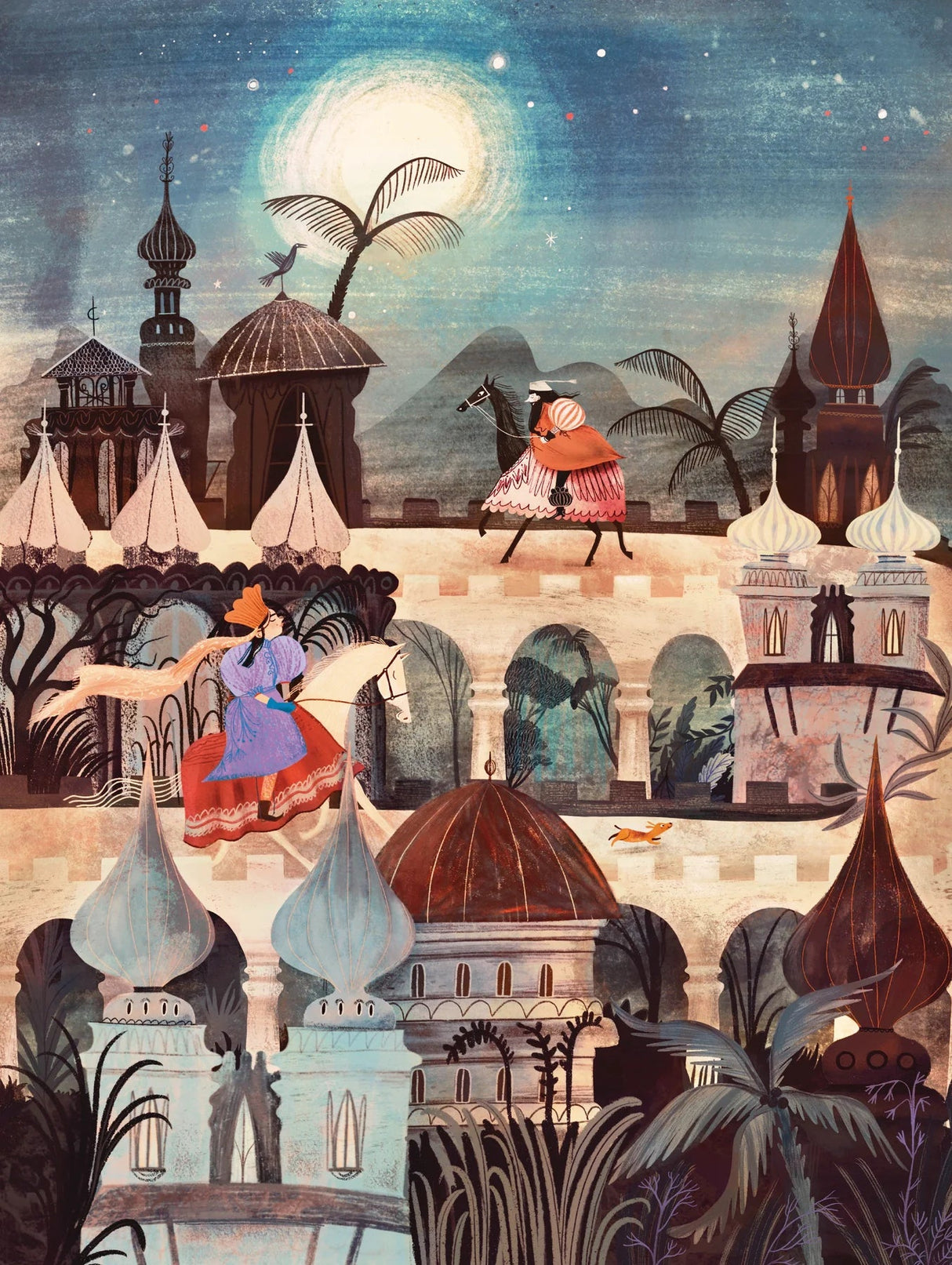 Night Saga 500 Piece Jigsaw Puzzle | New York Puzzle Company - Jigsaw Puzzles - The Puzzle Center