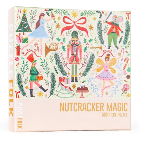 Nutcracker Magic 500 Piece Jigsaw Puzzle by Puzzlefolk - Jigsaw Puzzles - The Puzzle Center