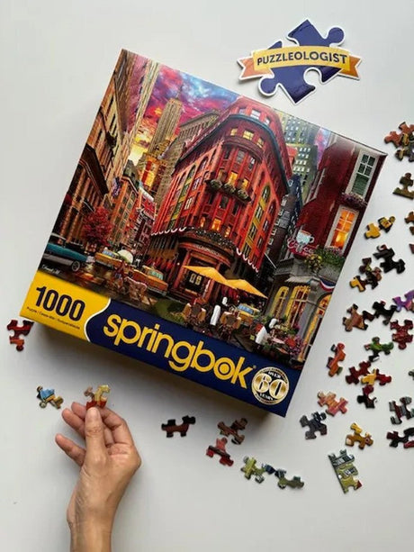 Nyc Street 1000 Piece Jigsaw Puzzle by Springbok Puzzles - Springbok Puzzles - Jigsaw Puzzles - The Puzzle Center