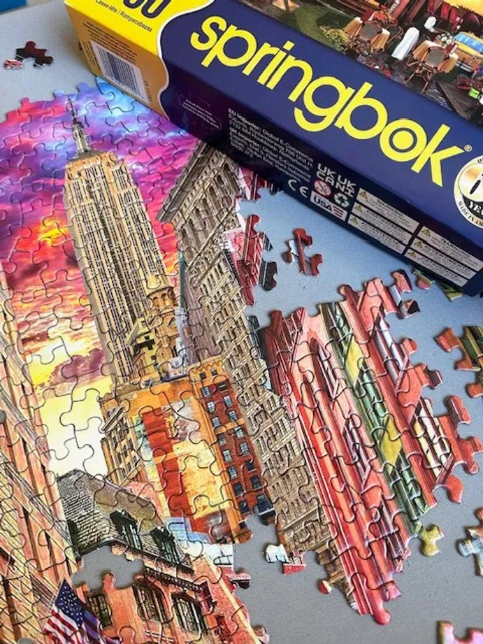 Nyc Street 1000 Piece Jigsaw Puzzle by Springbok Puzzles - Springbok Puzzles - Jigsaw Puzzles - The Puzzle Center